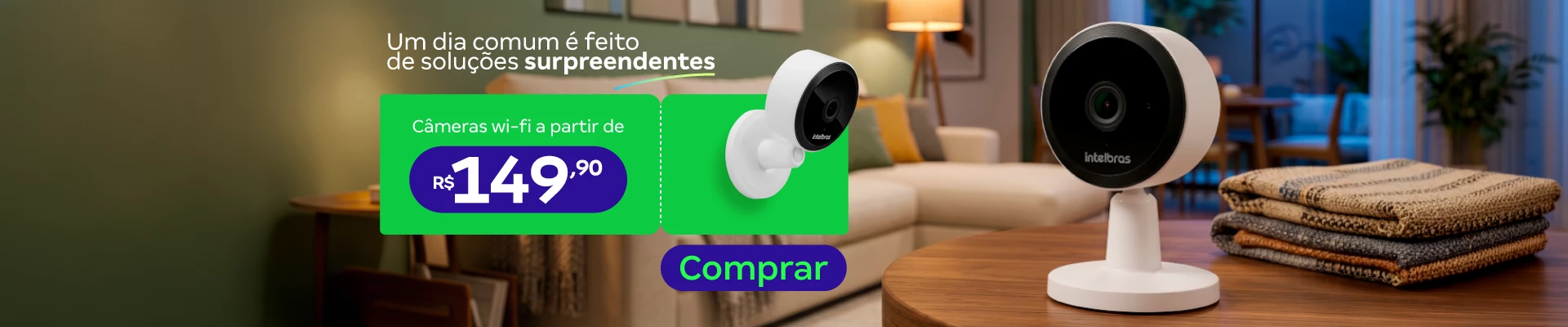 Câmeras de Segurança Internas, Veiculares e mais
